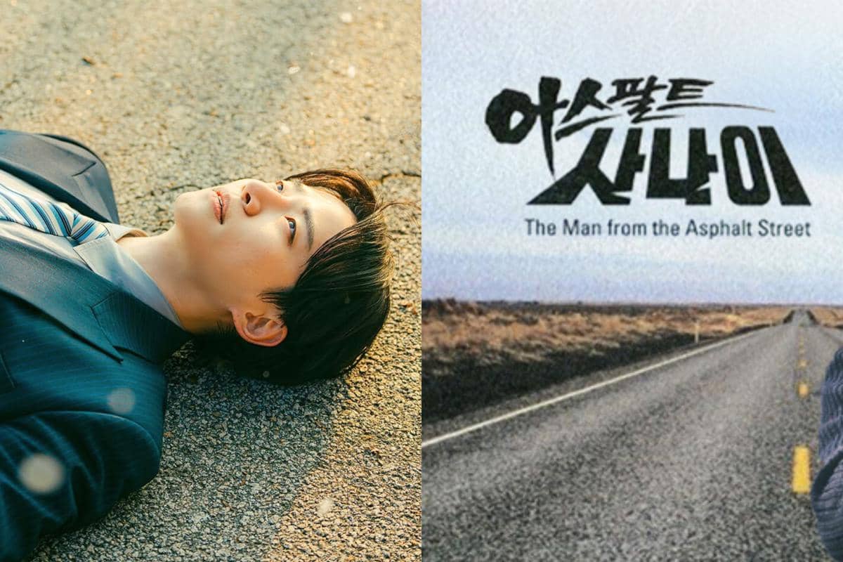 Lee Jun Ho di Typhoon Family dan Poster drama Asphalt Man