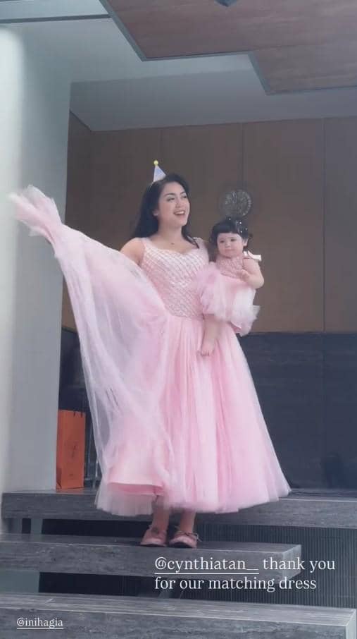 perayaan Ulang Tahun Hagia (instagram.com/inijedar)