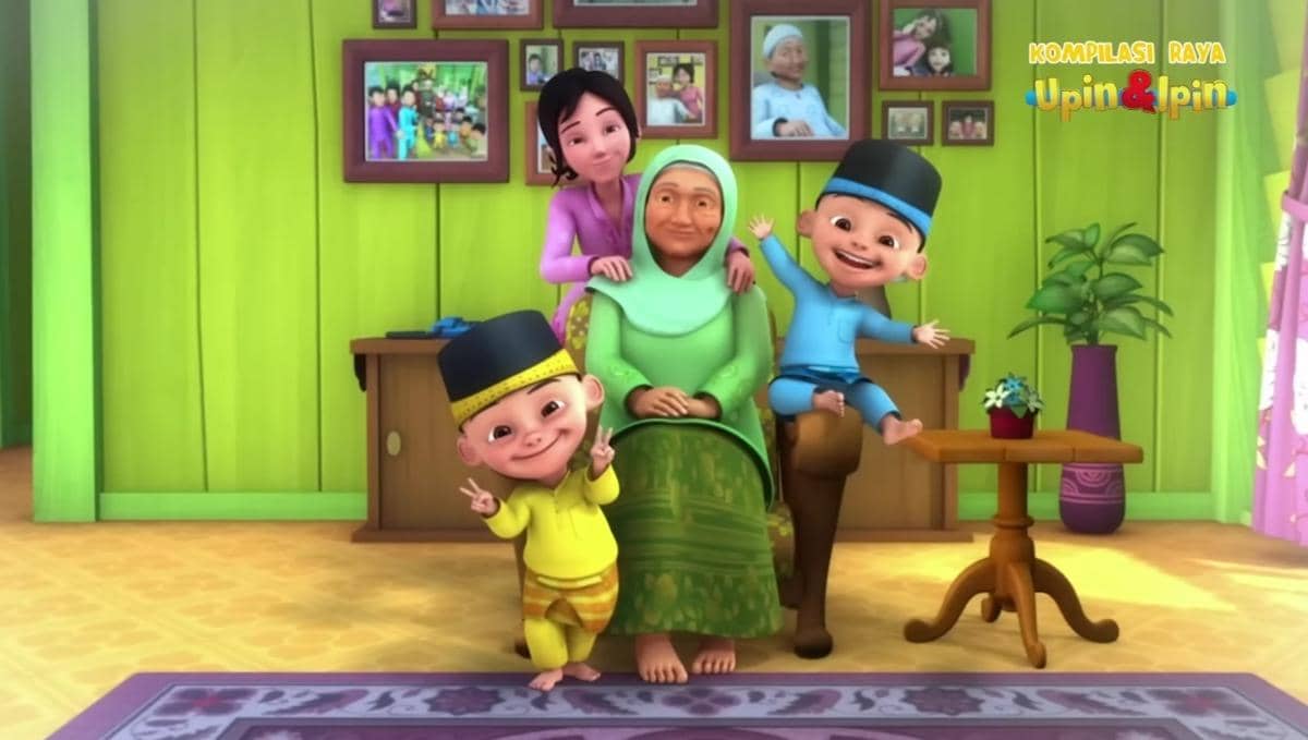 Keluarga Opah di serial Upin & Ipin