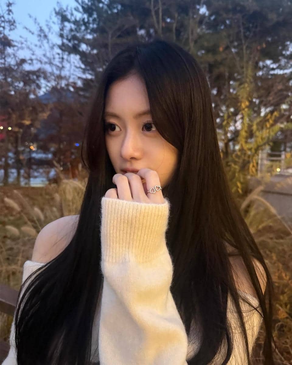 potret terbaru Kim Garam eks LE SSERAFIM