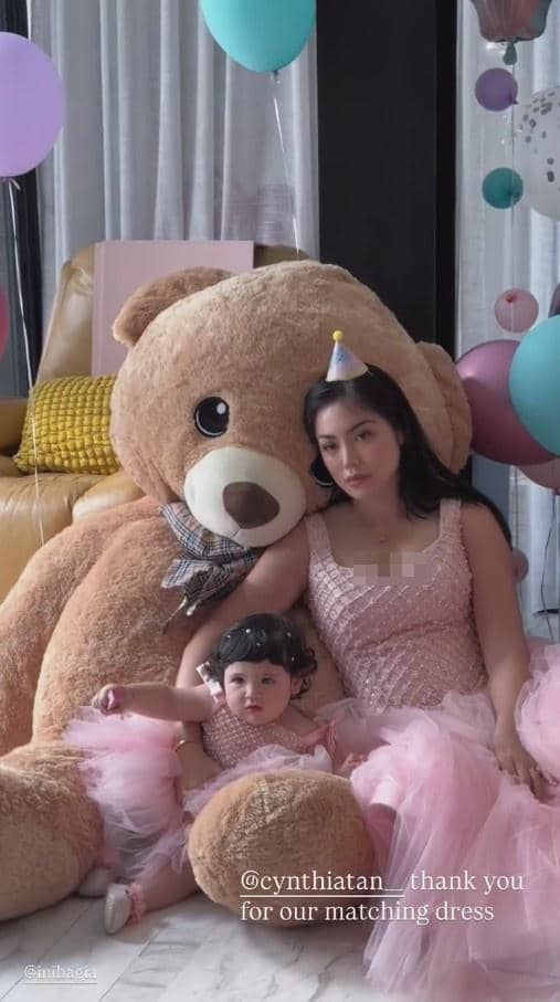 perayaan Ulang Tahun Hagia (instagram.com/inijedar)