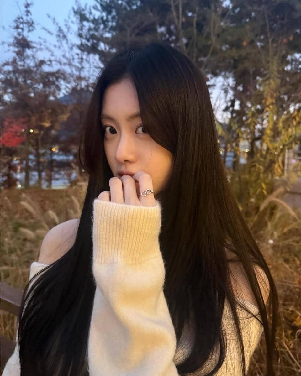 potret terbaru Kim Garam eks LE SSERAFIM