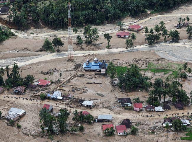 Potret terkini banjir bandang terjang Sumatera Barat 