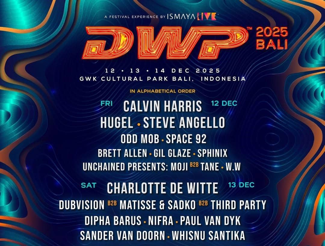 Line up DWP 2025.