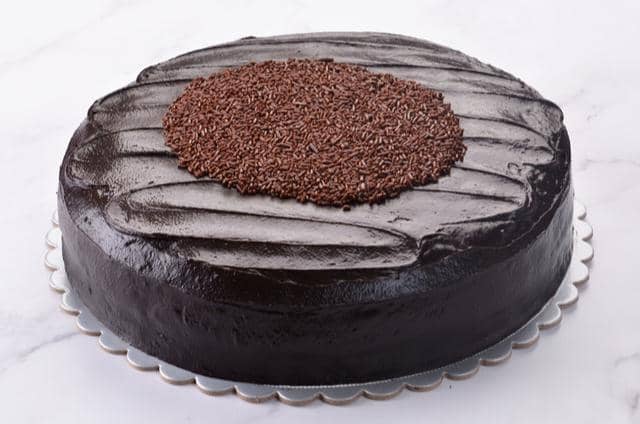 Ilustrasi chocolate mud cake 