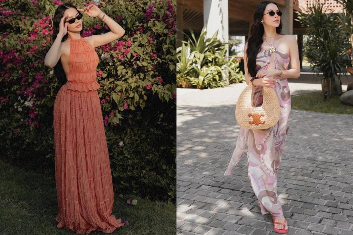 9 Inspirasi Resort Wear ala Alyssa Daguise, Fresh Tropical!