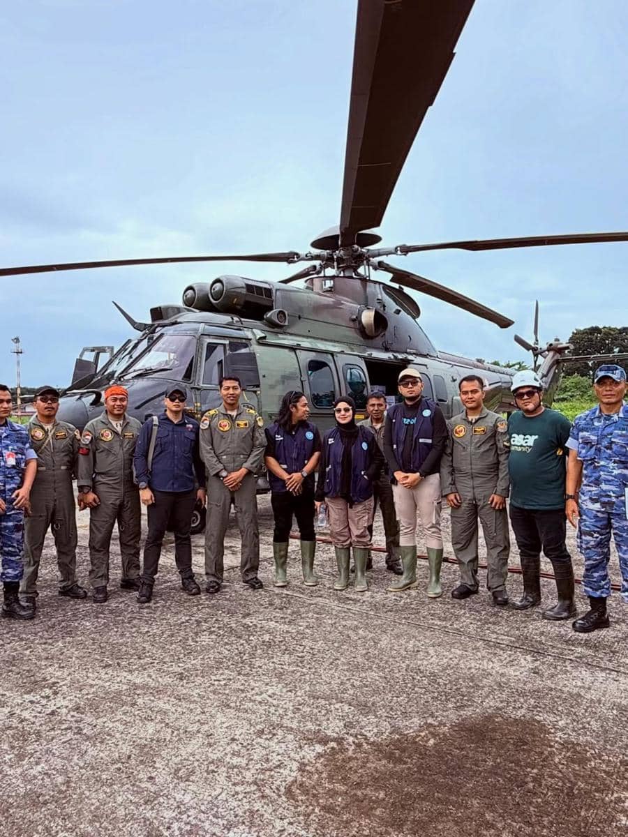 Praz Teguh kirim bantuan untuk korban bencana di Sumbar.