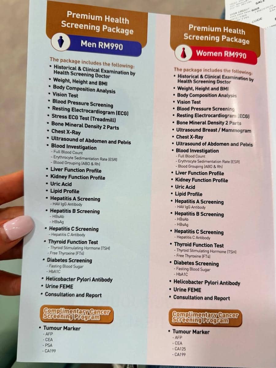 Andrea Dian jalan-jalan di Malaysia.