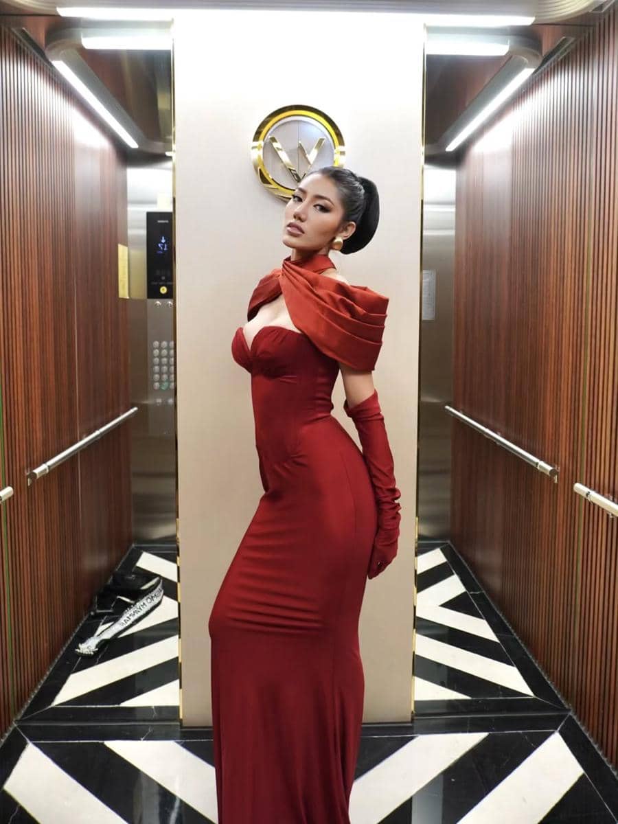 potret Myint Myat Moe, Miss Cosmo Myanmar 2025