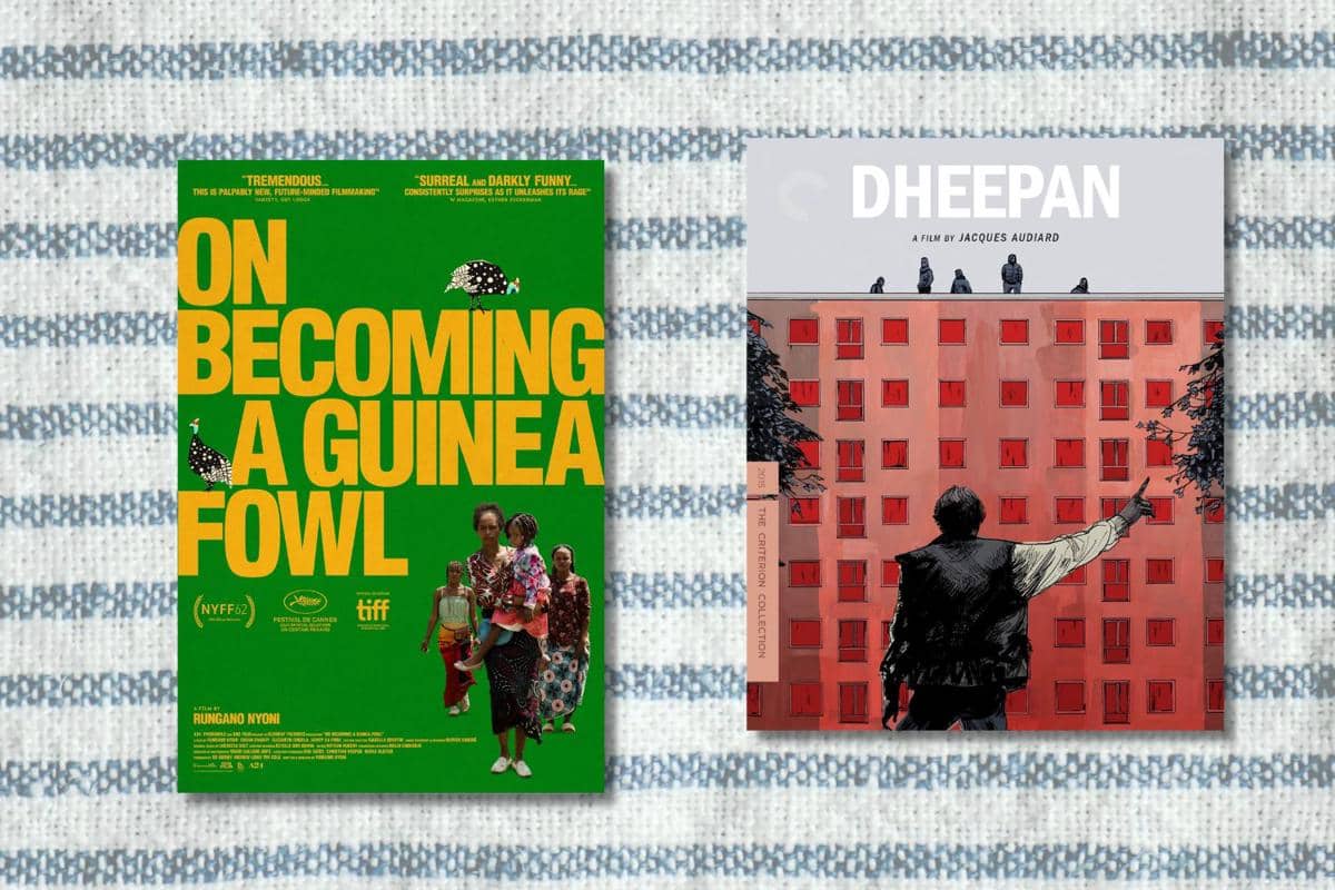 poster film On Becoming A Guinea Fowl dan Dheepan