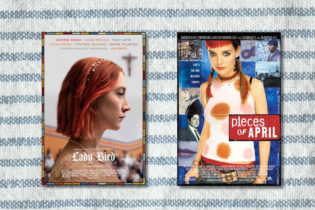 poster film Lady Bird dan Pieces of April