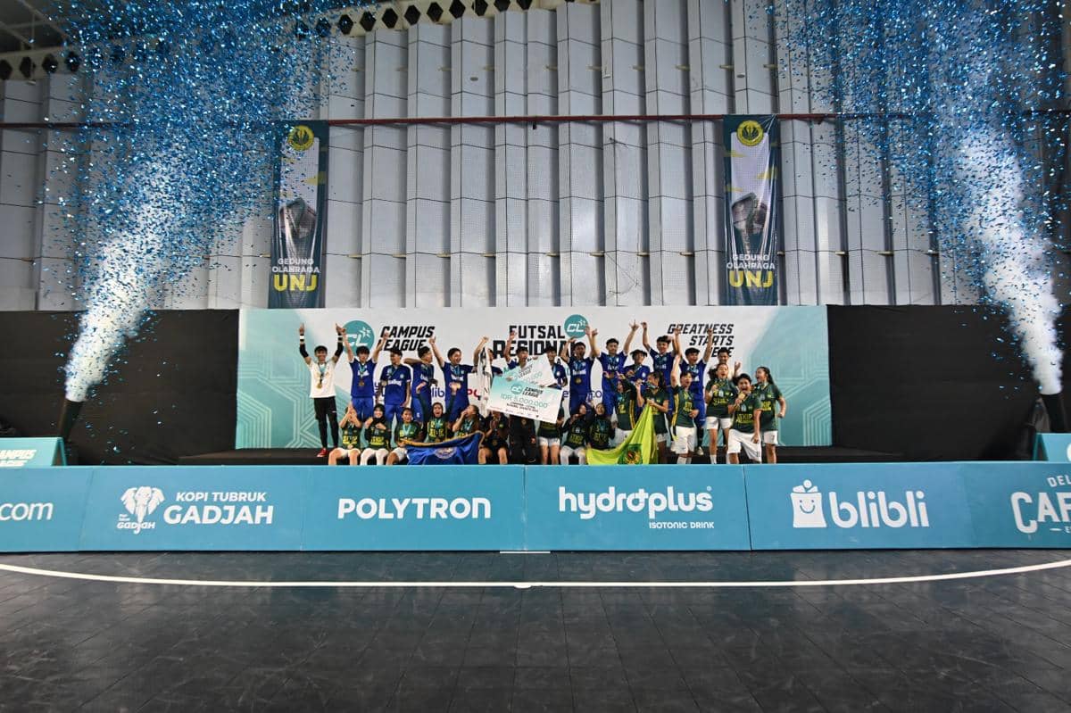 Laga final Campus League Futsal Regional Jakarta 2025