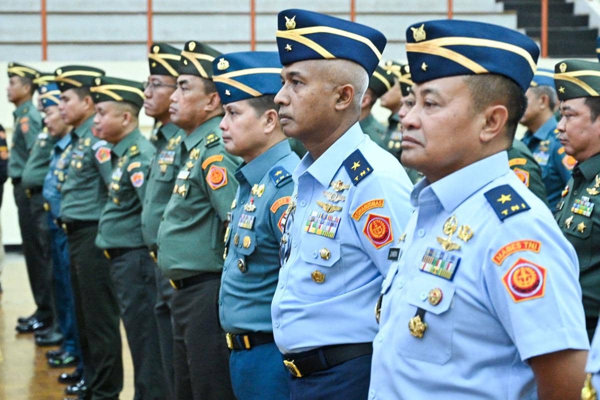 Sebanyak 139 Pati Naik Pangkat: 80 dari TNI AD, 35 TNI AL, 24 TNI AU