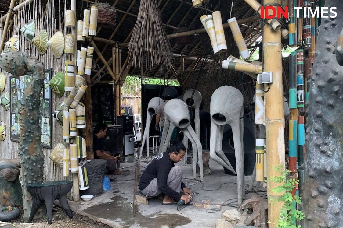 Potret Art Village di Nuanu Creative City, Tabanan, Bali 