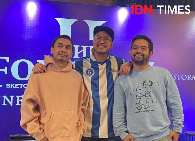 potret press conference The Founder5: Unfinished Business, Selasa (2/12/2025) 