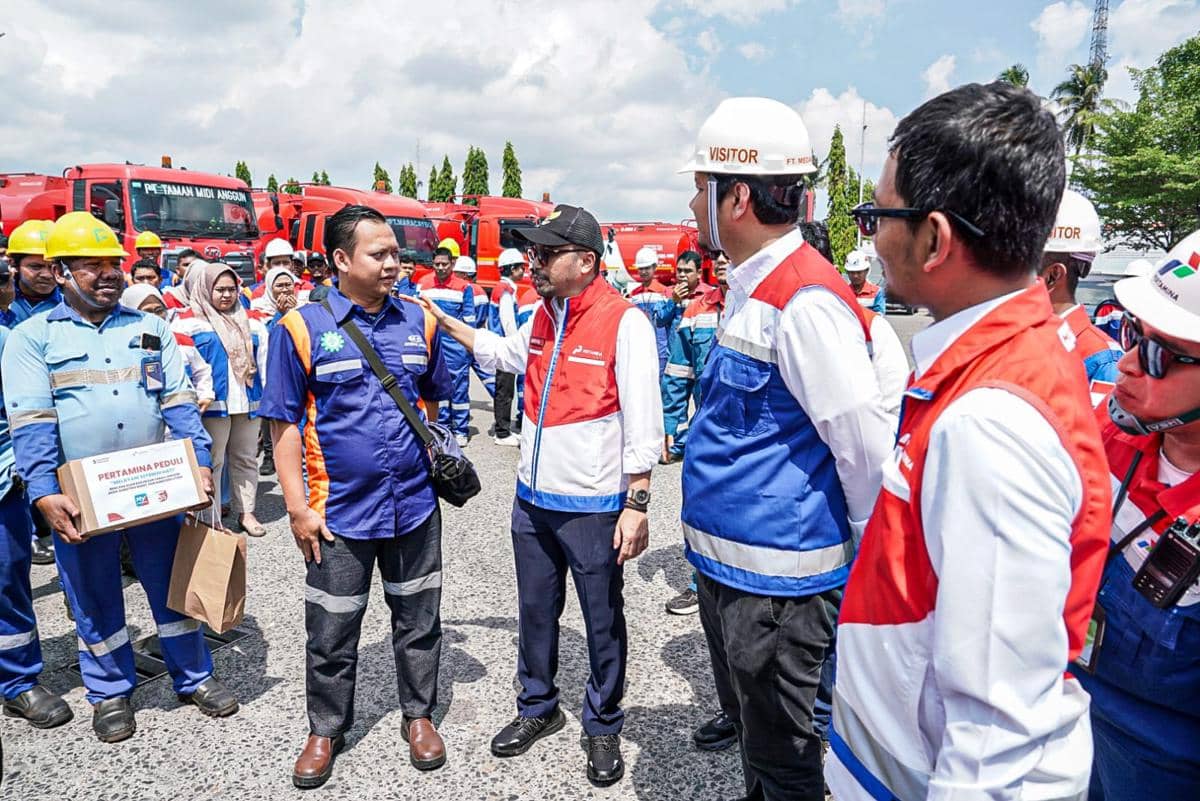 Pertamina Patra Niaga memastikan suplai BBM jalur laut sudah pulih (dok.Pertamina)