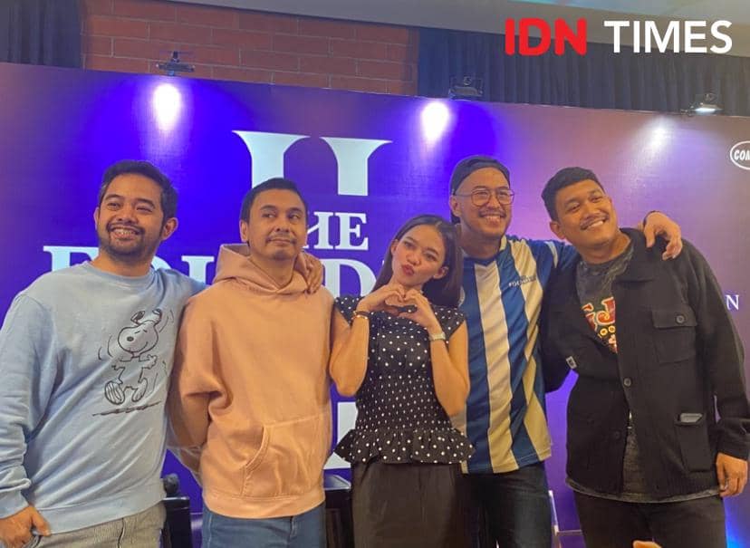 potret press conference The Founder5: Unfinished Business, Selasa (2/12/2025)