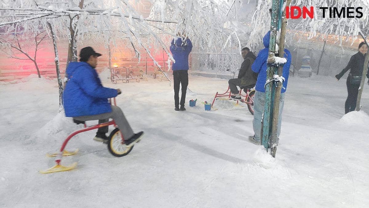 Wahana Salju di Bekasi