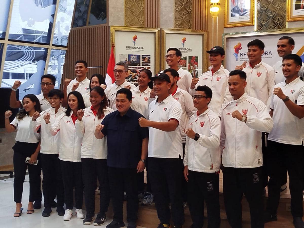 Menpora Erick jumpa pengurus PBPI dan skuad Timnas Padel