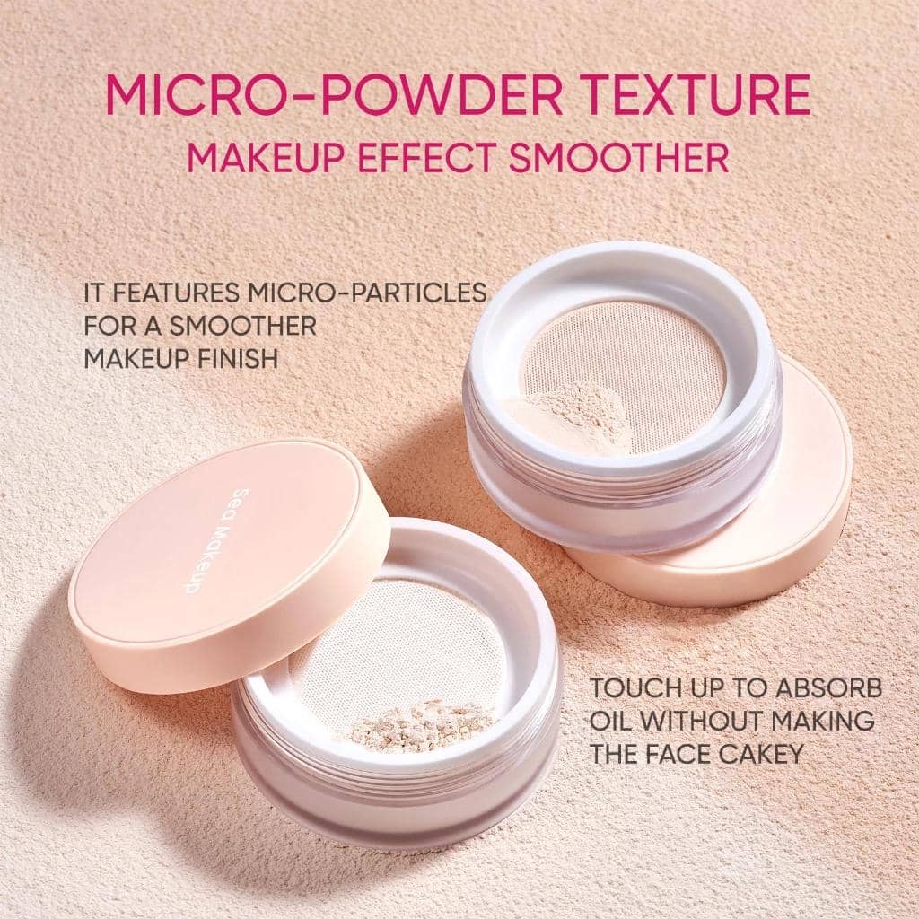 Sea makeup acne blur and set loose powder