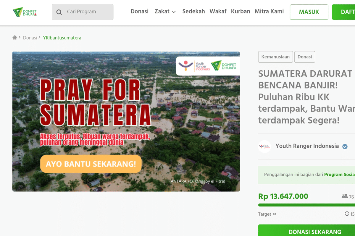 donasi Dompet Dhuafa