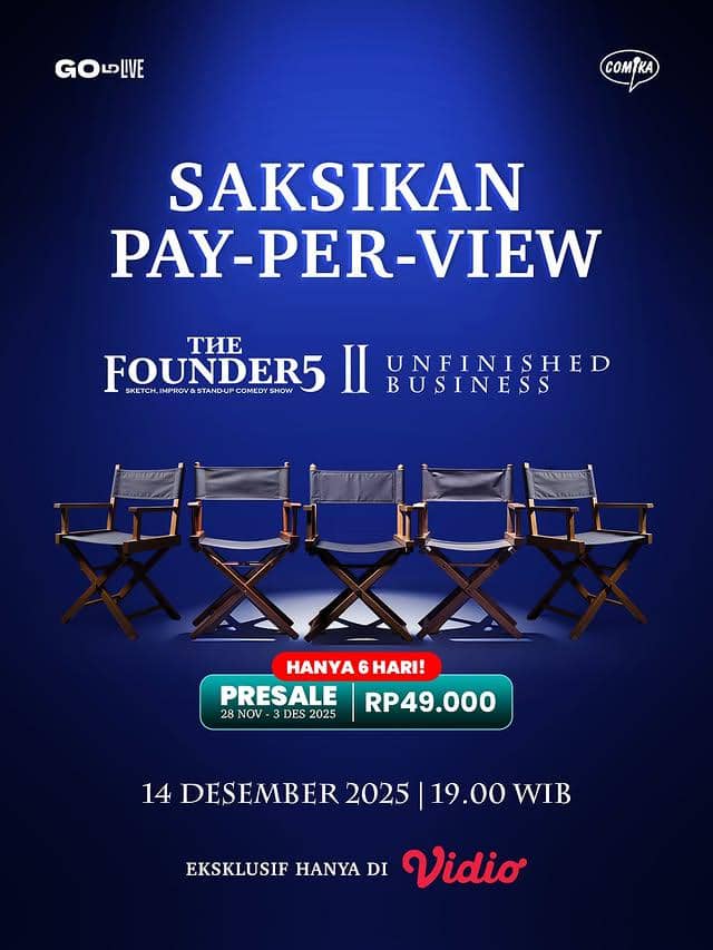 harga tiket The Founder5: Unfinished Business II 
