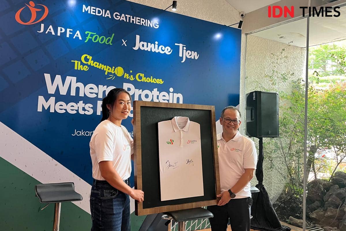 Kolaborasi Japfa dan Janice Tjen dalam The Champion's Choice: Where Protein Meets Perfomance di kawasan Menteng, Jakarta Pusat