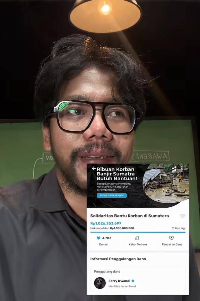 potret Ferry Irwandi 