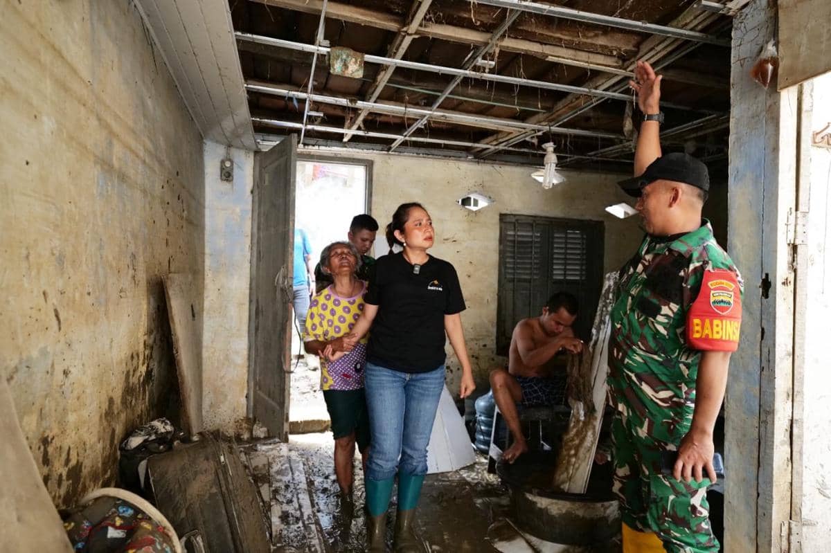 BCA memberi bantuan untuk korban bencana di Sumut (dok.BCA)