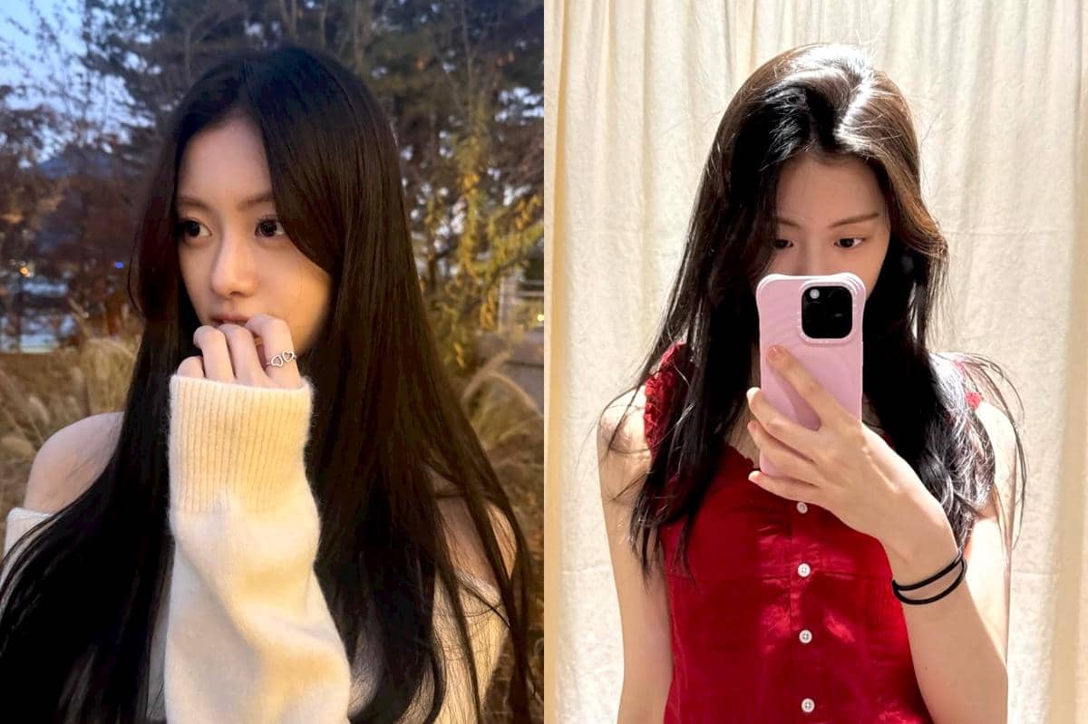 potret terbaru Kim Garam eks LE SSERAFIM