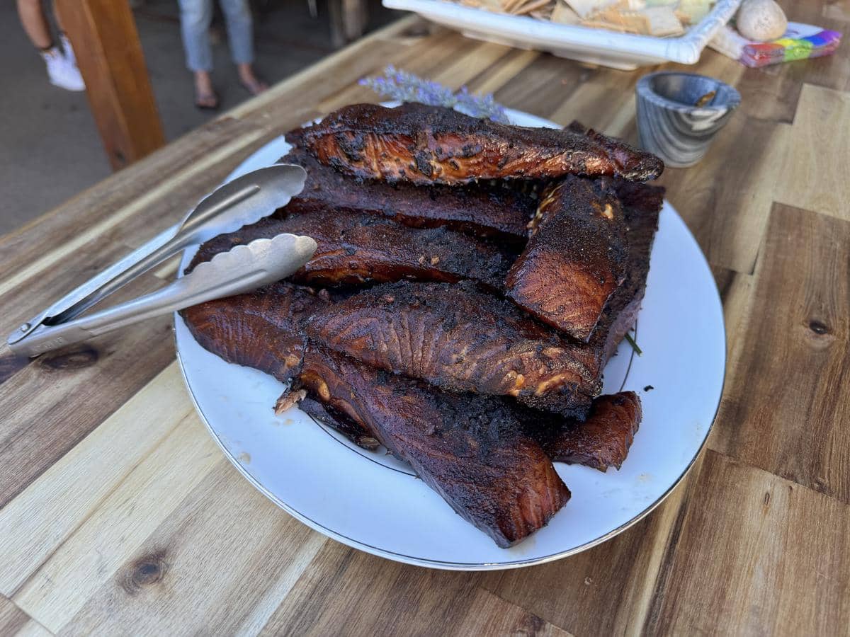 ilustrasi candied salmon