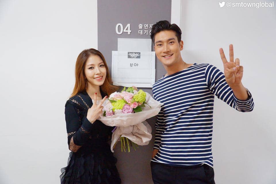 BoA dan Siwon (x.com/SMTOWNGLOBAL)