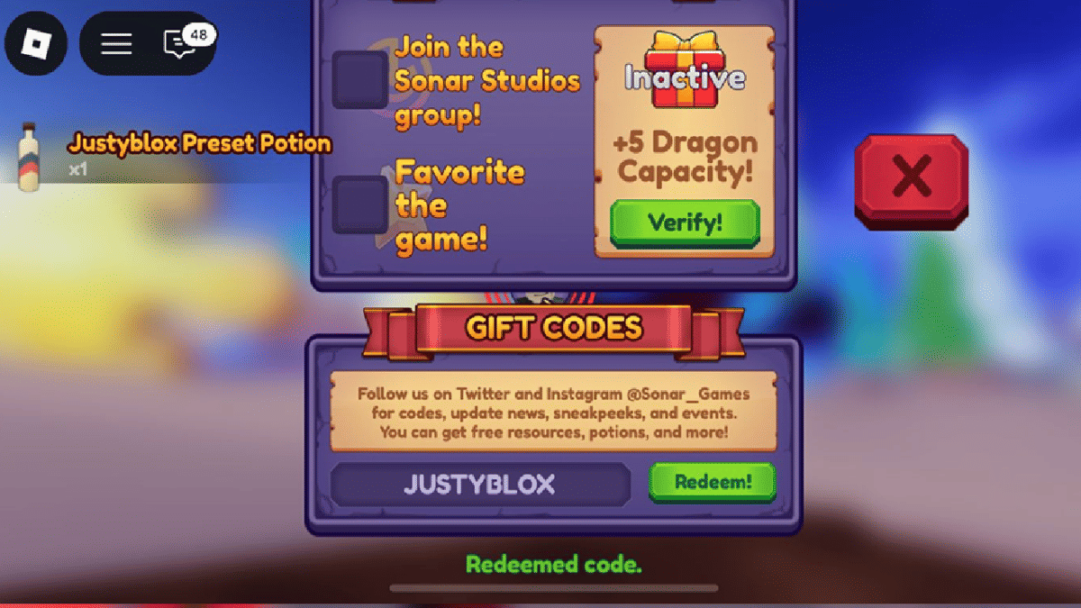 cara redeem kode Dragon's Adventure