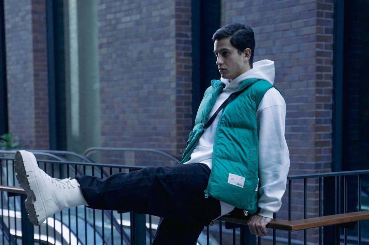 ilustrasi puffer vest 