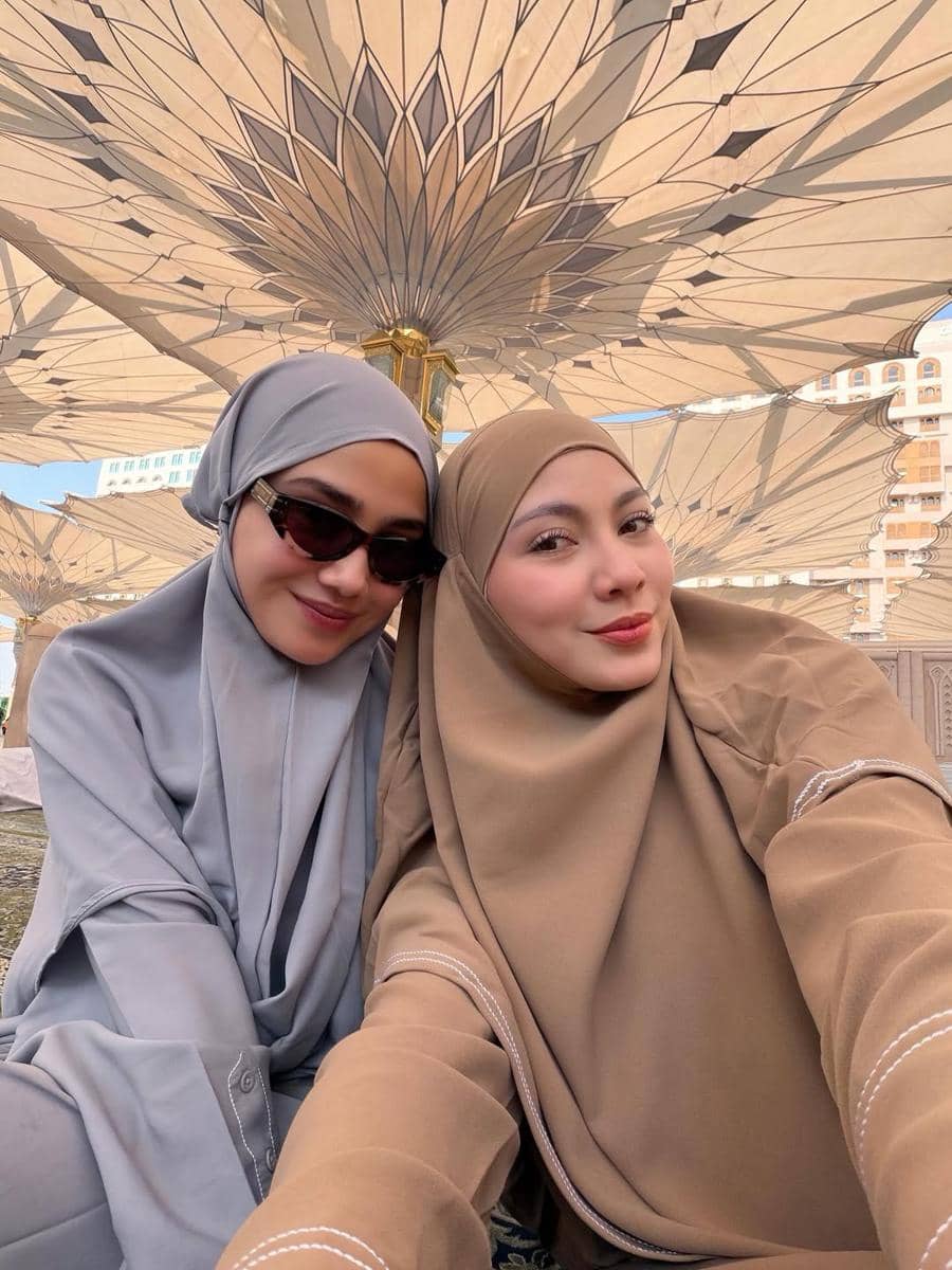 Haviza Anjani saat di Madinah