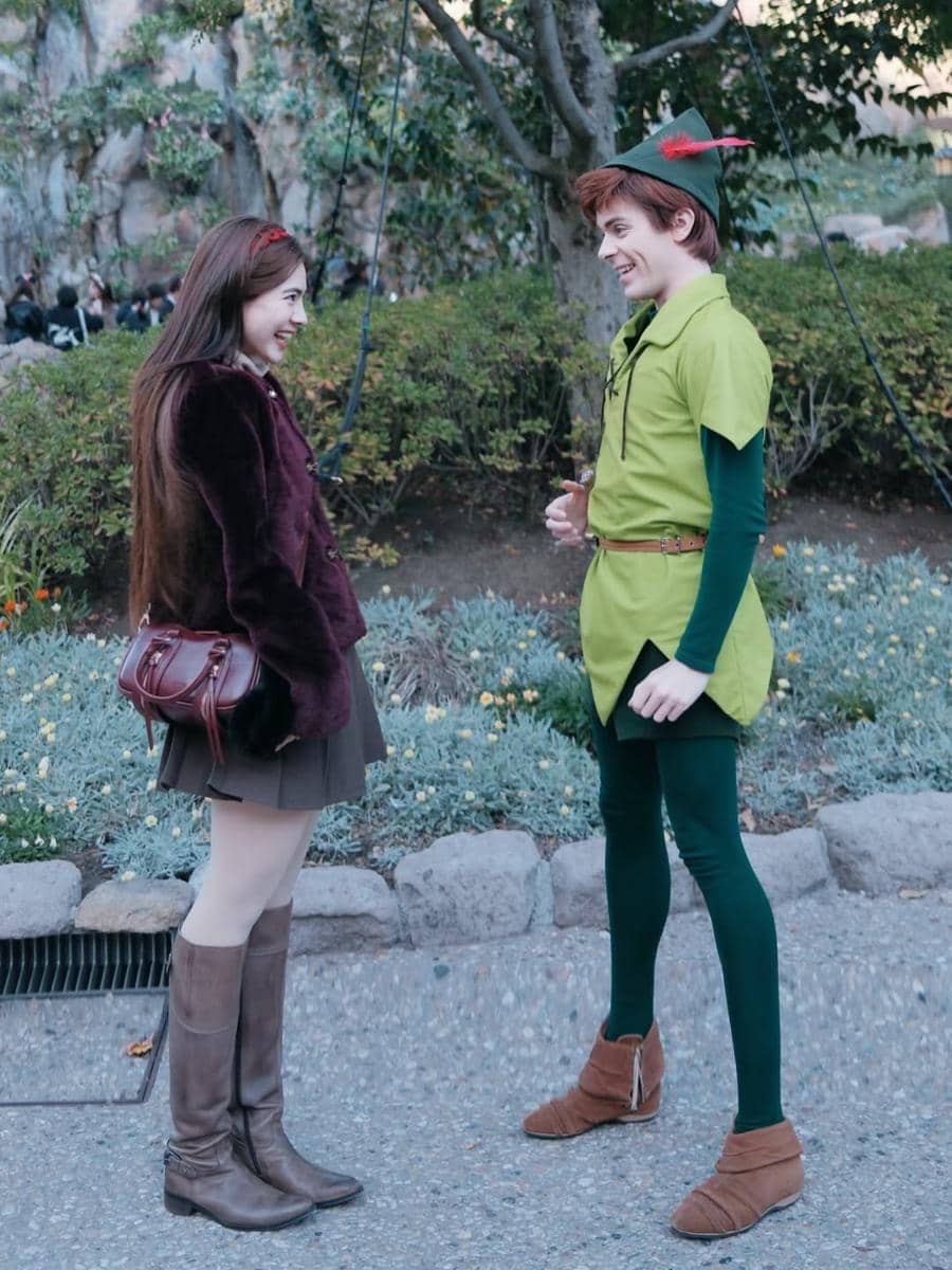 Felicya Angelista bertemu Peterpan di Tokyo Disney Resort's