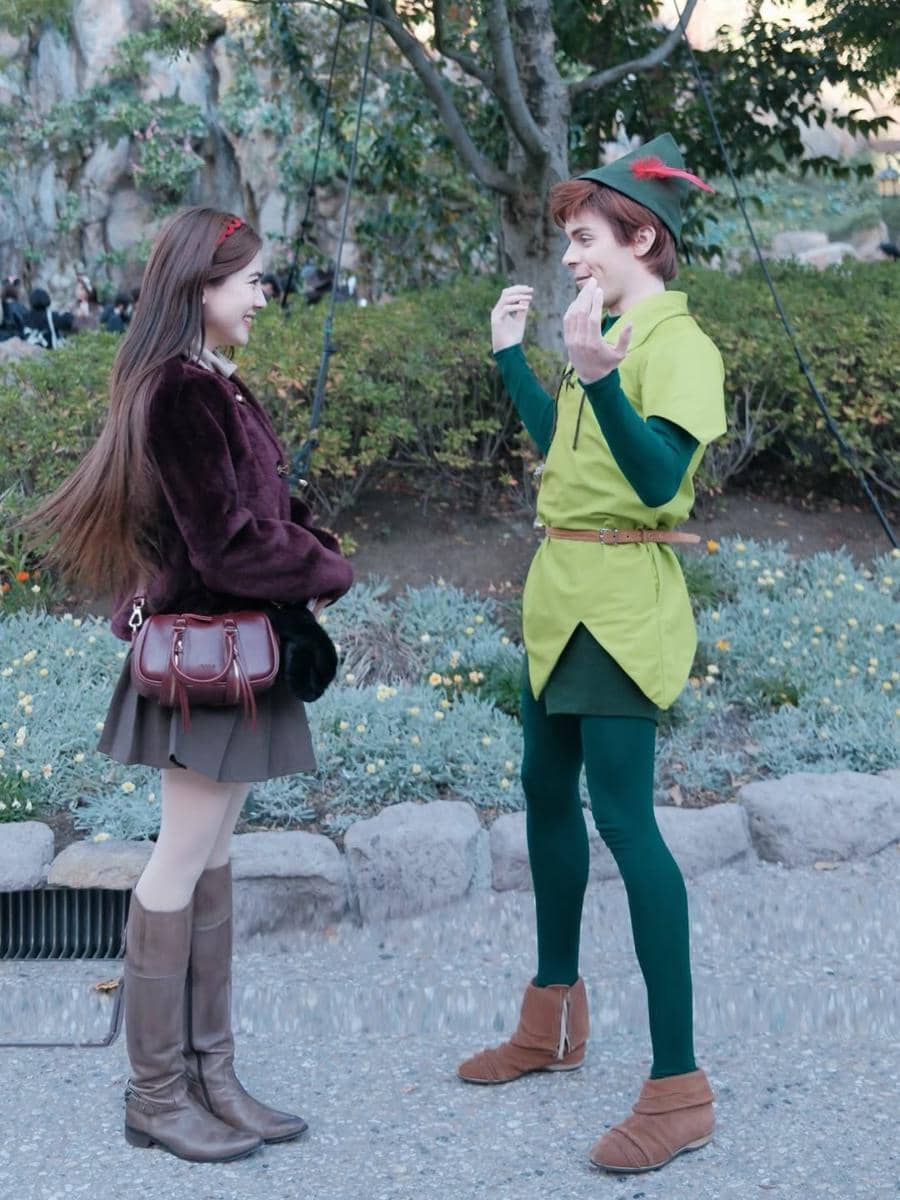 Felicya Angelista bertemu Peterpan di Tokyo Disney Resort's