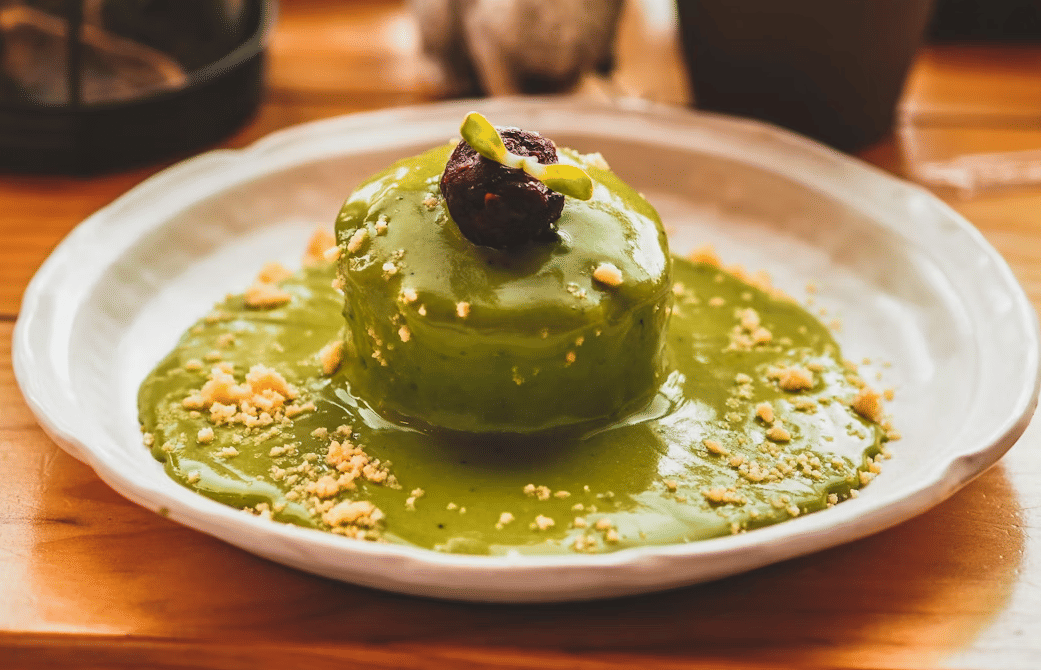 ilustrasi dessert alpukat