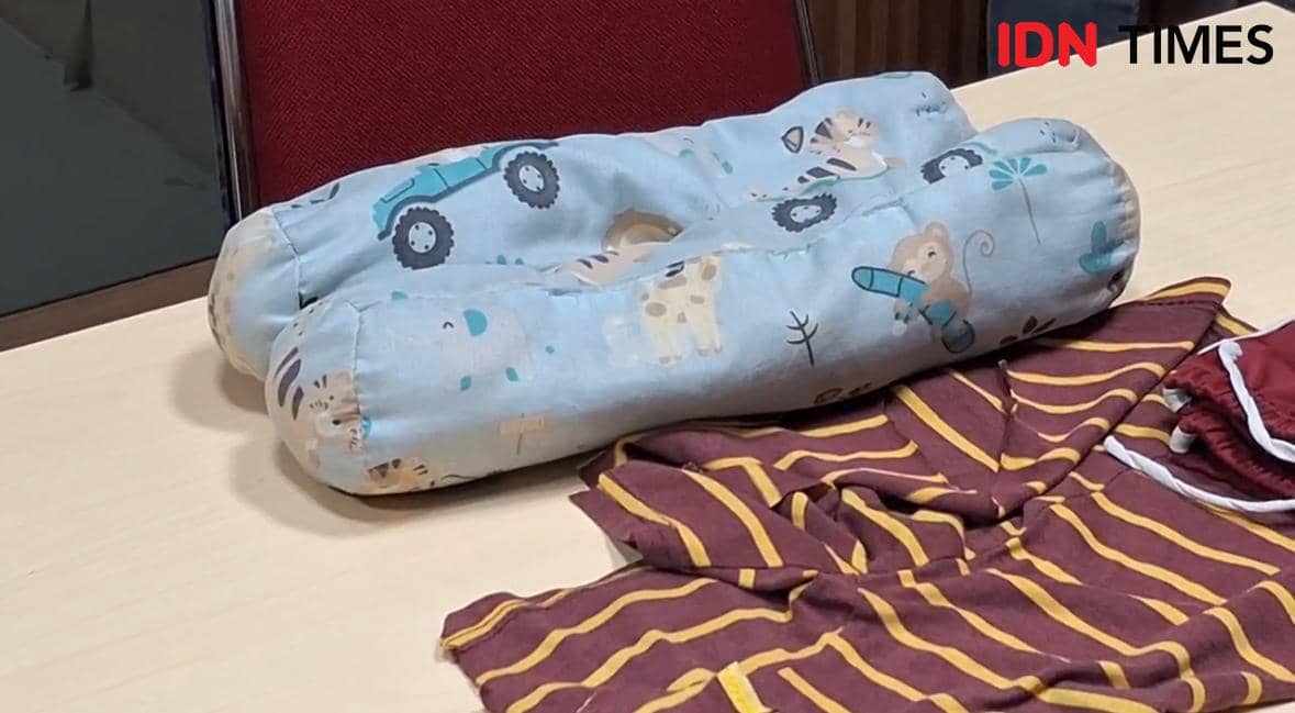 Barang bukti yang diamankan.