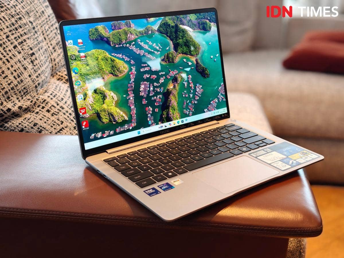 TECNO MEGABOOK S14 (IDN Times/Fatkhur Rozi)