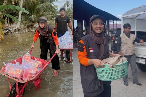 Chiki Fawzi Bantu Dapur Umum untuk Korban Banjir (instagram.com/chikifawzi)