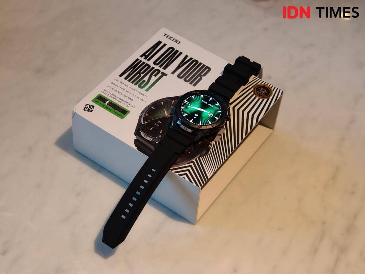 TECNO Watch GT (IDN Times/Fatkhur Rozi)