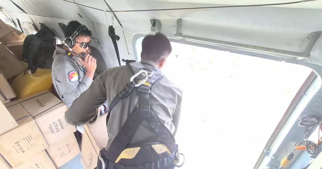 Bantuan bencana banjir di Aceh