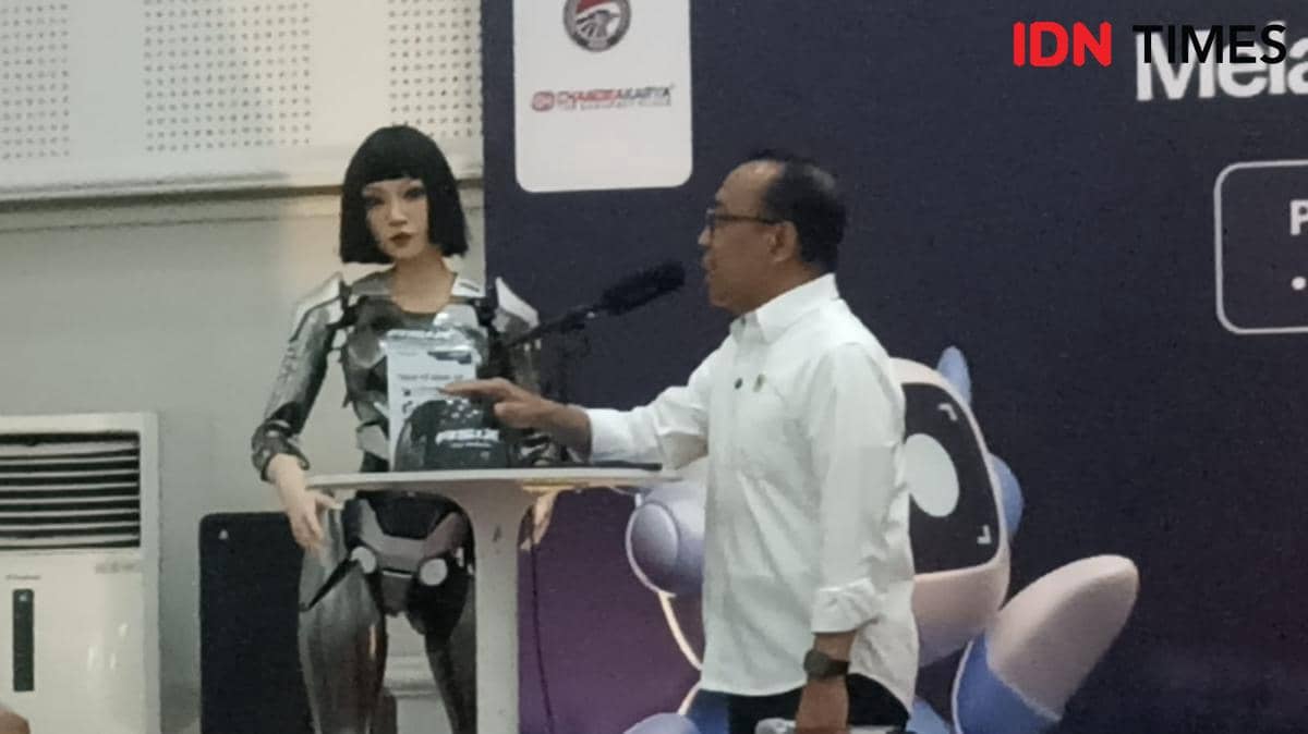 Peresmian IS-MART di gedung PMK