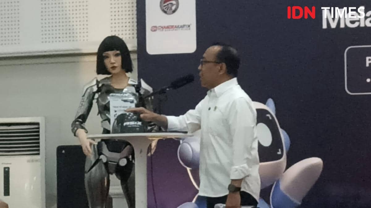 Peresmian IS-MART di gedung PMK