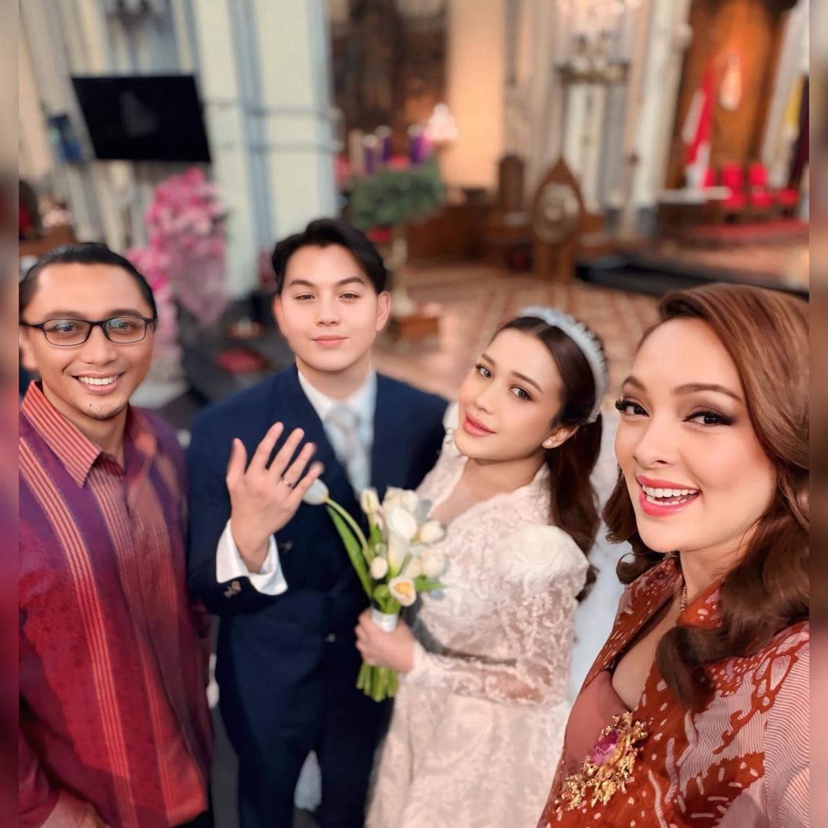 Artis di Pemberkatan Pernikahan Brisia Jodie dan Alden (instagram.com/brisiajodie96)