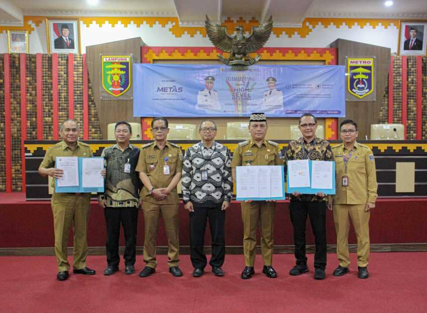 Pemerintah Kota Metro Merilis Aplikasi Metro Assets Service (METAS) untuk Mengelola Pendapatan Daerah 
