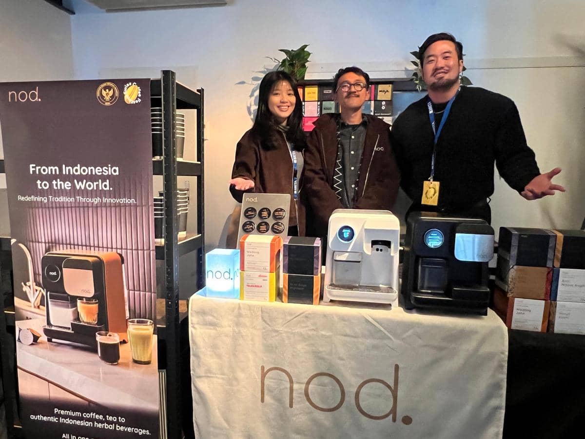 Potret tim NOD. menampilkan teknologi kapsul Indonesia di Swiss