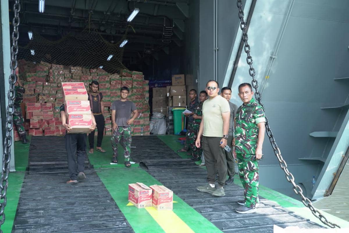 Banjir Sumatra, TNI AD