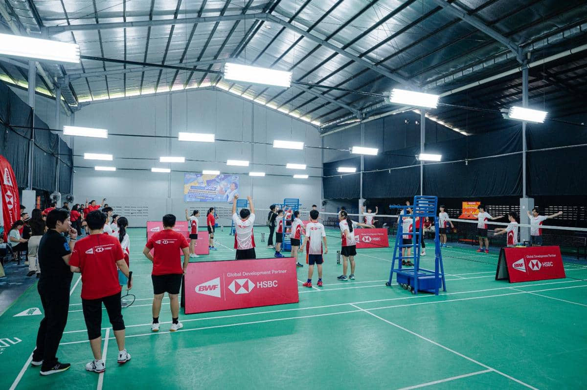 Liliyana Natsir beri sesi latihan ekslusif di Community Clinic Series